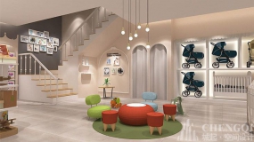 母婴店空间设计效果图,母婴店装饰图片