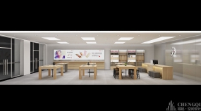手机体验店装饰图片,手机体验店装饰实景图