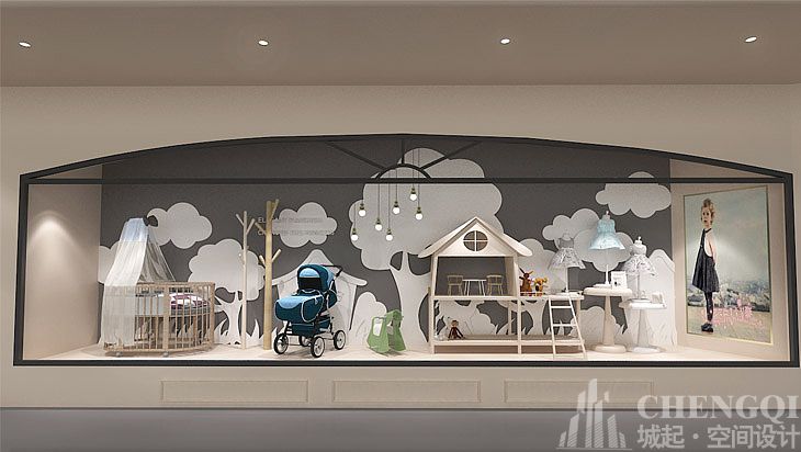 母婴店装饰图片,母婴店装饰实景图