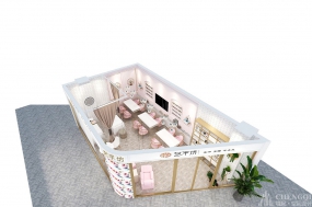 美甲美睫店装修设计平面图