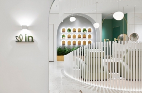 美甲美睫店空间设计效果图,美甲美睫店装饰图片