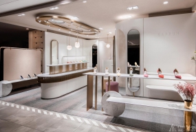 鞋店装修设计布局图,鞋店装修设计实景图