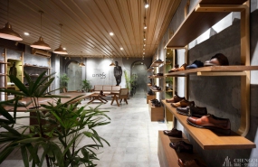 鞋店专卖店空间设计实景图,鞋店专卖店空间设计案例图