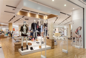 鞋店设计实景图,鞋店设计案例图