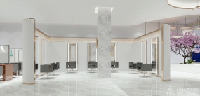 理发店设计案例图,理发店设计图片