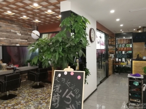 美发店空间设计实景图,美发店空间设计案例图