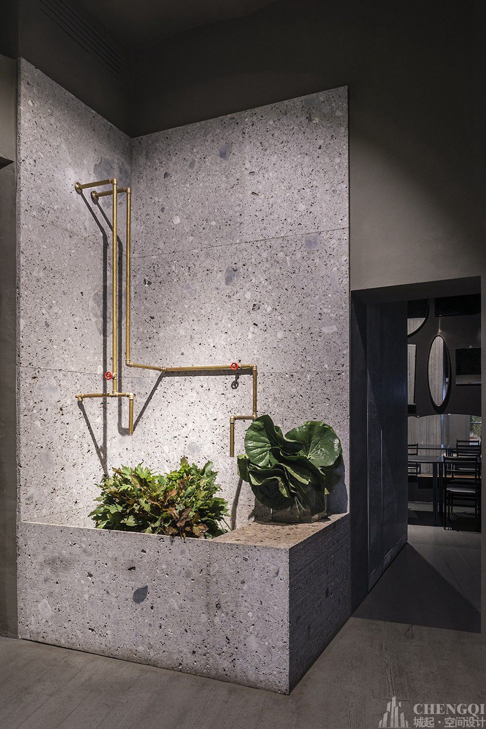 花店店铺空间装饰布局图,花店店铺空间装饰效果图