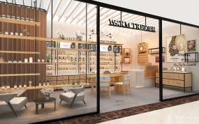 精油专卖店空间装饰图片,精油专卖店空间装饰布局图