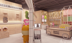 零食店装修设计装修布局图,零食店装修设计装修效果图