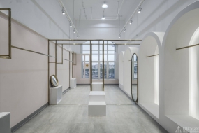 花店店铺空间设计效果图,花店店铺装修设计装修实景图