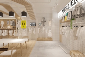 宝宝衣服店装饰图片,宝宝衣服店装饰布局图