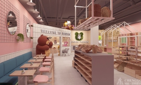 零食店空间设计效果图,零食店装修设计装修实景图