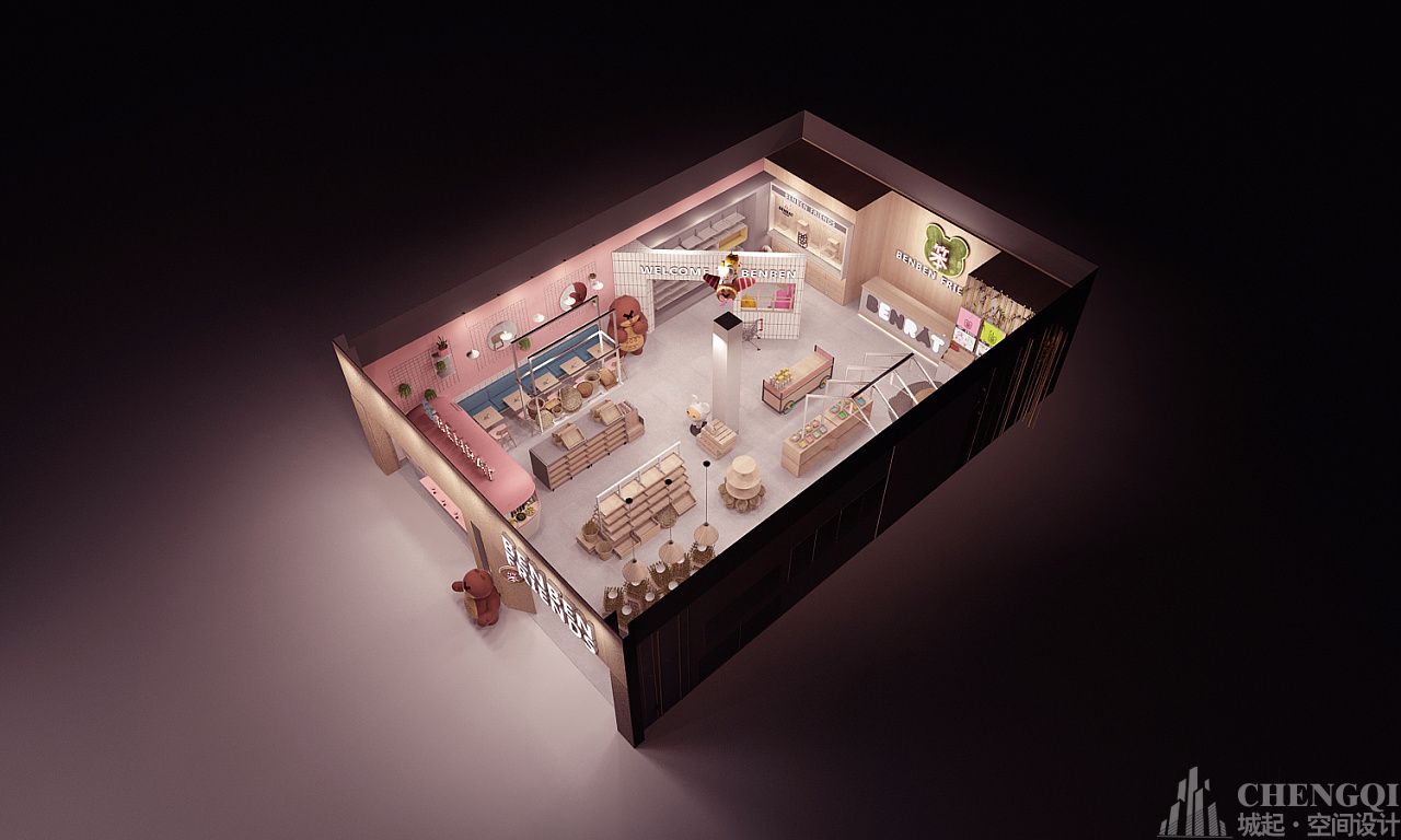零食店空间设计图片,零食店空间设计布局图