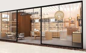 精油专卖店空间装饰布局图,精油专卖店空间装饰效果图