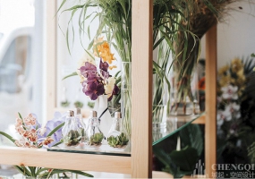 花店装修设计装修布局图, 花店装修设计装修效果图