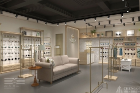 内衣店空间设计实景图,内衣店空间设计图片