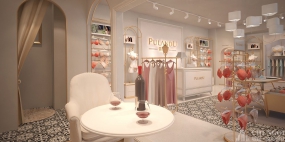 内衣店装饰高清图,内衣店装饰实景图