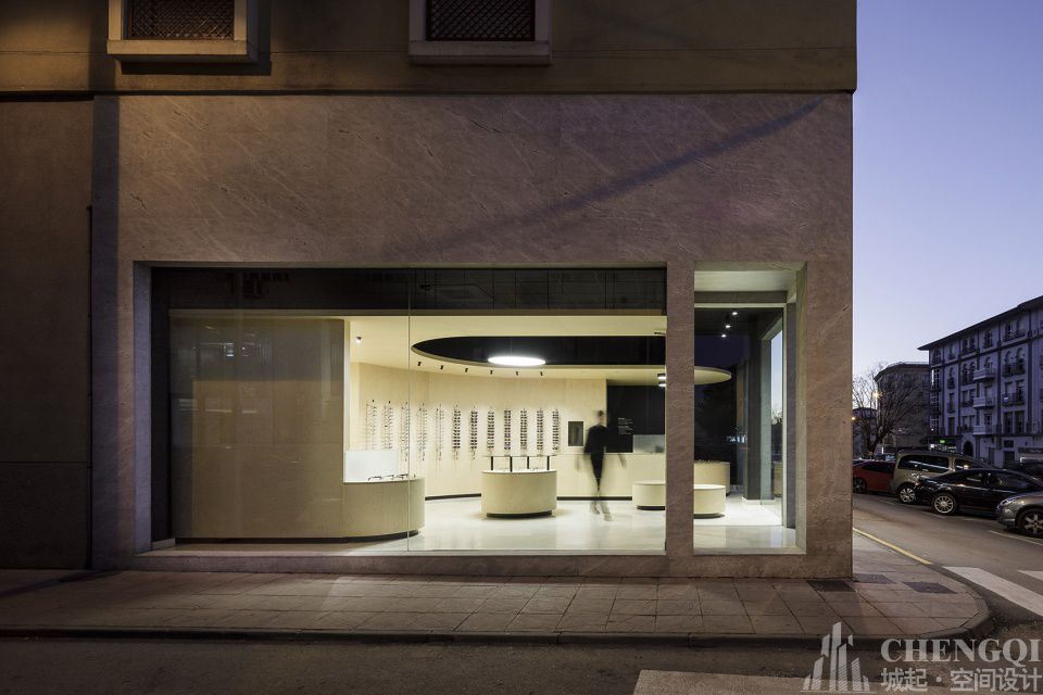 眼镜店装修设计效果图,眼镜店空间设计案例效果图