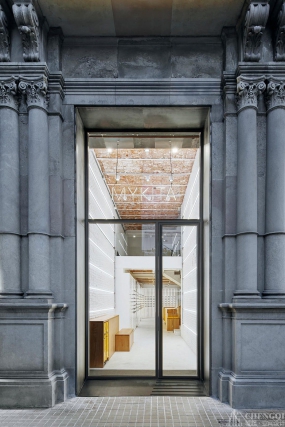 眼镜店布局实景图,眼镜店布局效果图