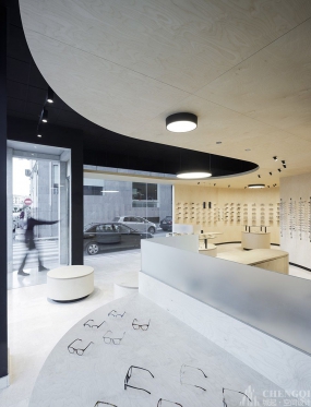 眼镜店装修效果图,眼镜店装修设计案例效果图