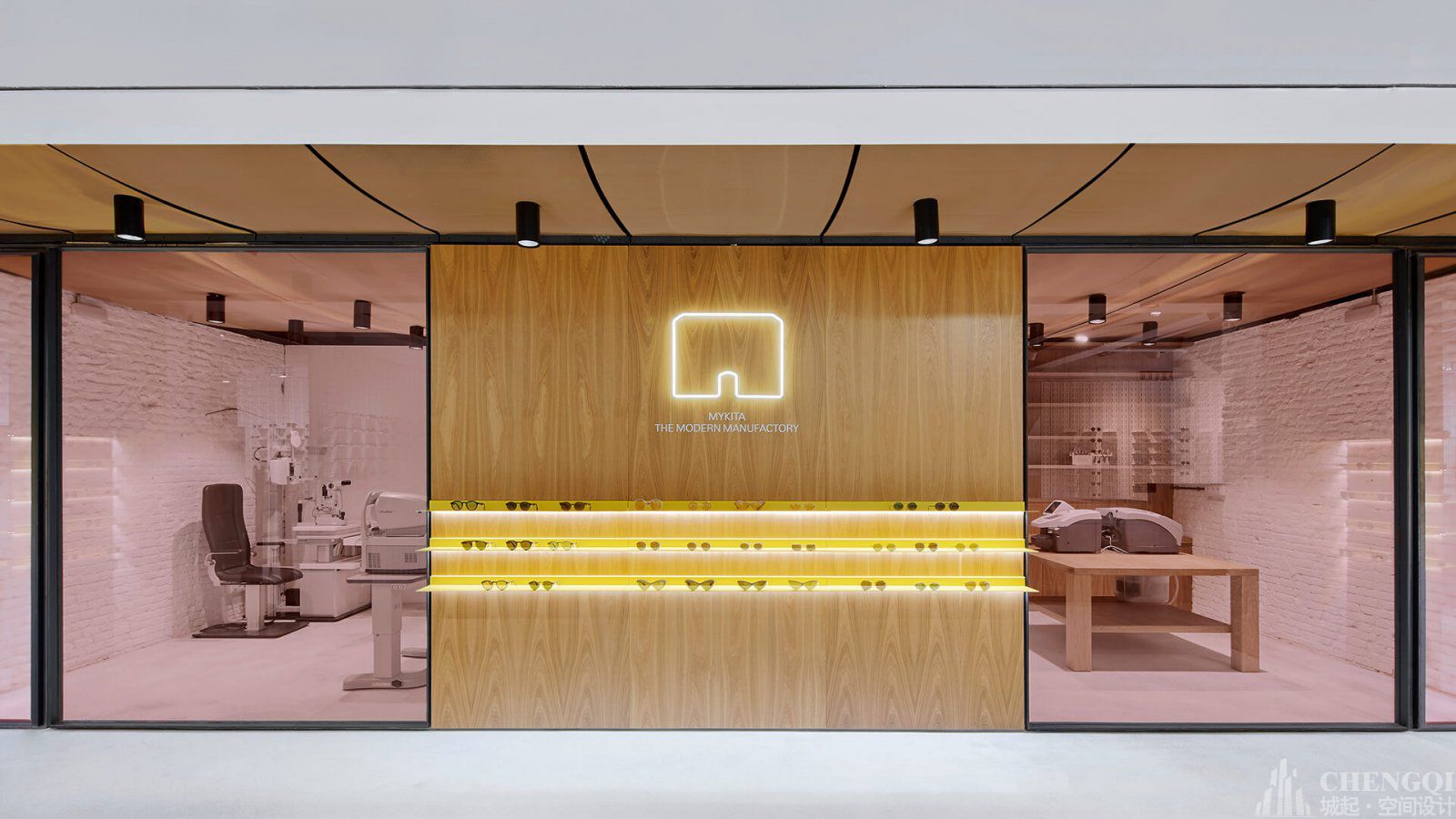 眼镜店装修图片,眼镜店装修实景图