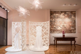 婚纱店布局效果图,婚纱店装修案例效果图