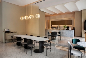 甜品店空间设计布局图,甜品店空间设计实景图