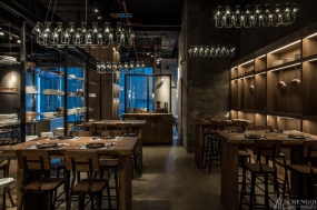 牛排店装修效果图,西餐厅空间设计图片