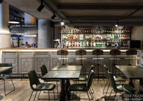 牛排店装饰效果图,牛排店装修设计图片