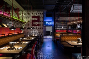 自助餐厅设计布局图,自助餐厅设计案例图