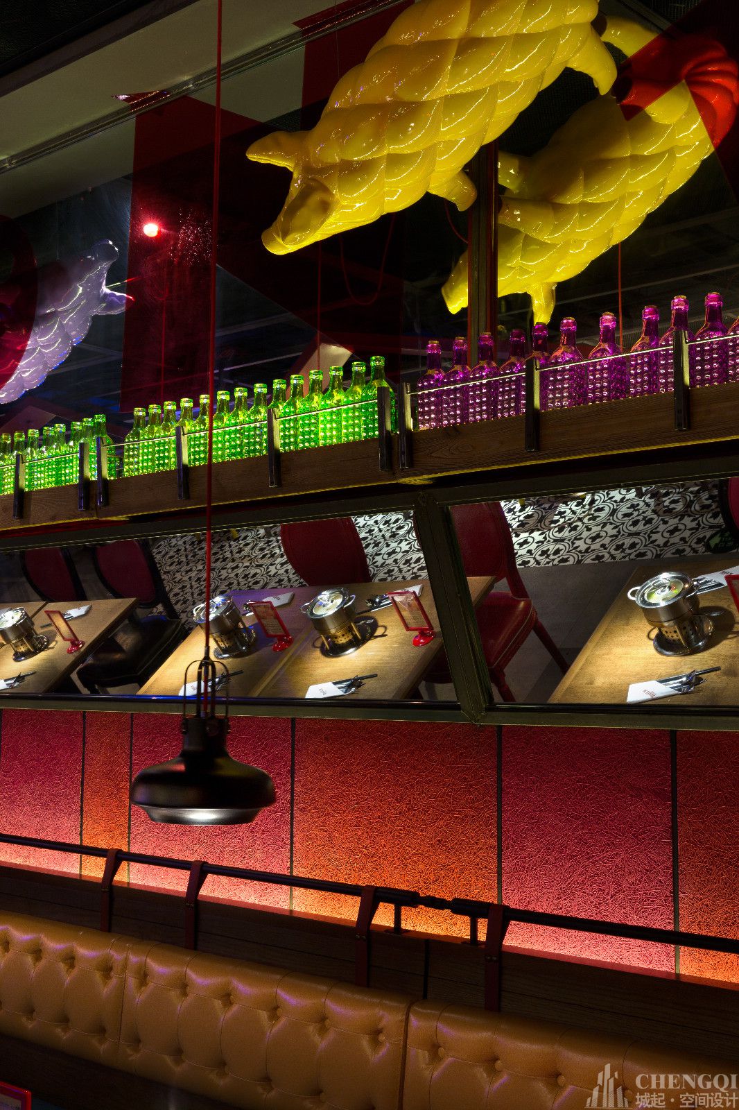 自助餐厅设计实景图,自助餐厅设计布局图