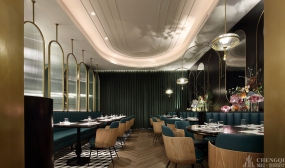 牛排店装饰实景图,牛排店装饰布局图