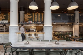 西餐厅设计效果图,西餐厅装修图片