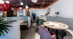 主题餐厅装修布局图,主题餐厅装修案例图