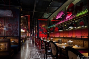 自助餐厅装修设计效果图,自助餐厅设计图片