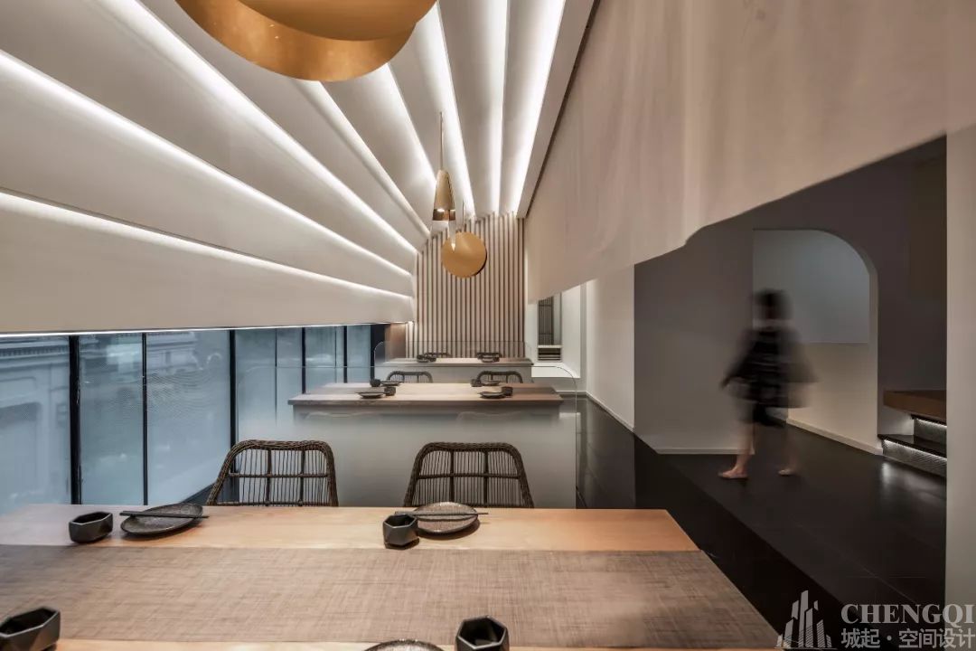 料理店装饰案例图,料理店装饰效果图