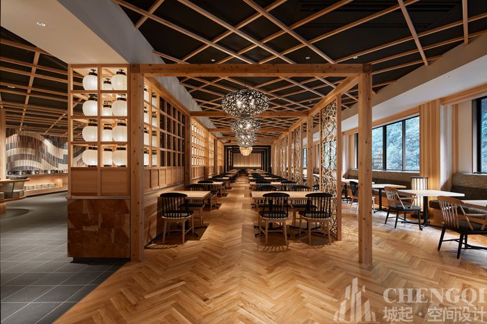 自助餐厅装修设计案例图,自助餐厅装修设计效果图