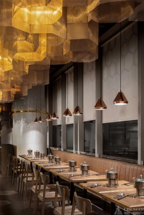 自助餐厅装修布局图,自助餐厅装修布局图