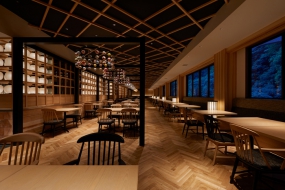 自助餐厅装饰效果图,自助餐厅装修设计图片