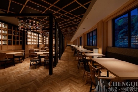 自助餐厅装修设计图片,自助餐厅装修设计实景图