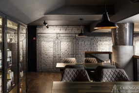 牛排店装饰图片,牛排店装饰实景图