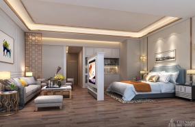 月子护理会所装饰实景图