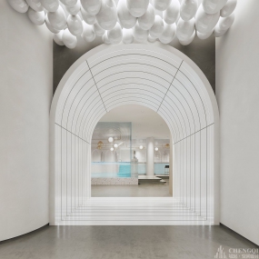 游泳馆设计实景图,游泳馆设计图片