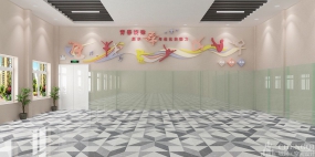 舞蹈房装饰效果图