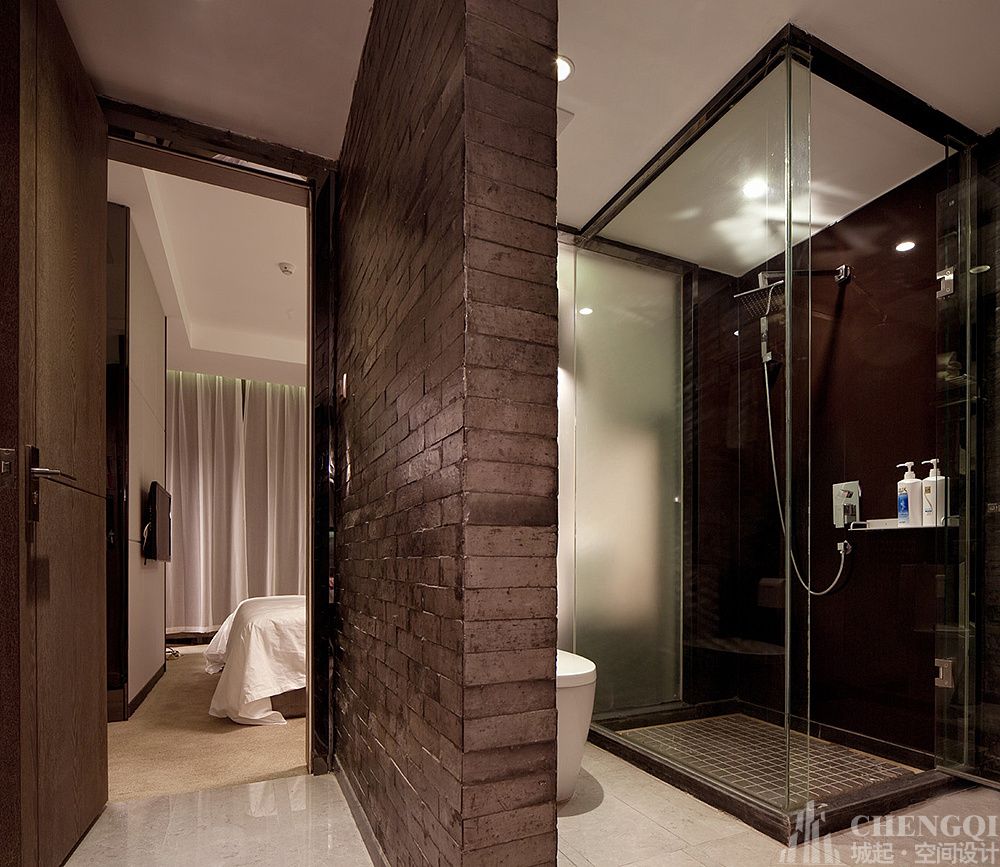 宾馆设计效果图,宾馆装饰实景图