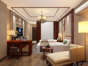 宾馆空间装饰案例图,宾馆空间装饰图片