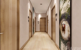 宾馆空间装饰效果图,宾馆装修设计实景图