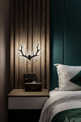 酒店装修设计效果图,酒店设计实景图