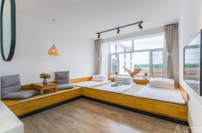 民宿装饰效果图,民宿空间设计实景图