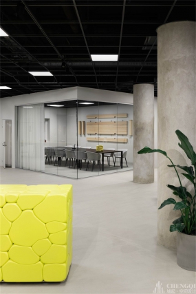 公司前台设计效果图,办公室装修设计效果图